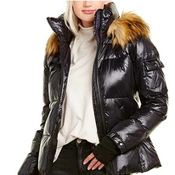 S13 Allie Puffer Hooded Down Jacket NWT READ - Picture 1 of 13